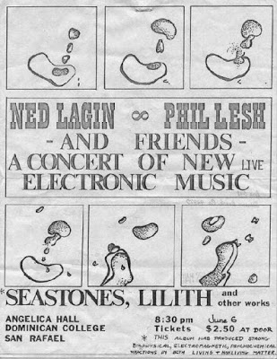 Poster for the June 6, 1975 'Seastones' concert